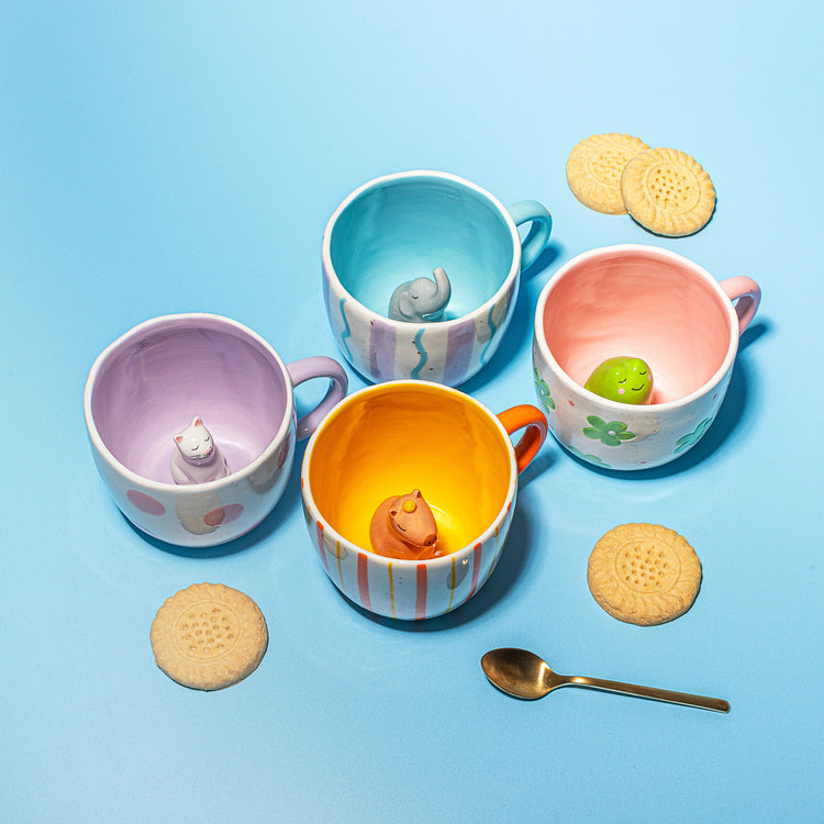 ANIMAL SURPRISE MUGS