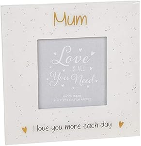 "Mum I Love You More Each Day" Photo Frame