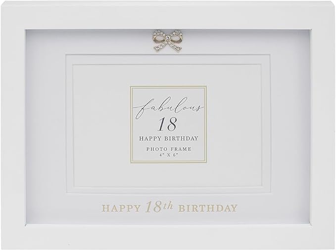 "Happy 18th Birthday" Photo Frame