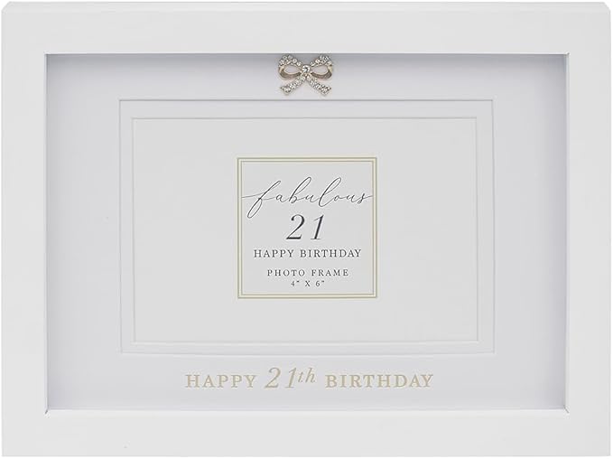 Happy Fabulous 21st Birthday 4'x6' Photo Frame