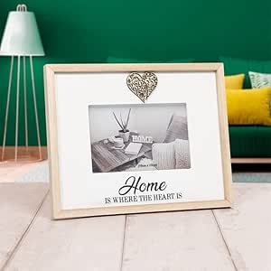 "Home is where the heart is" Photo Frame