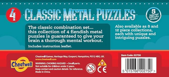 Cheatwell Games IQ Buster Metal Set 4