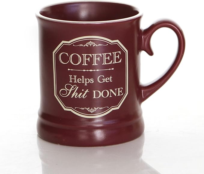 Coffee Gets it done Coffee Mug
