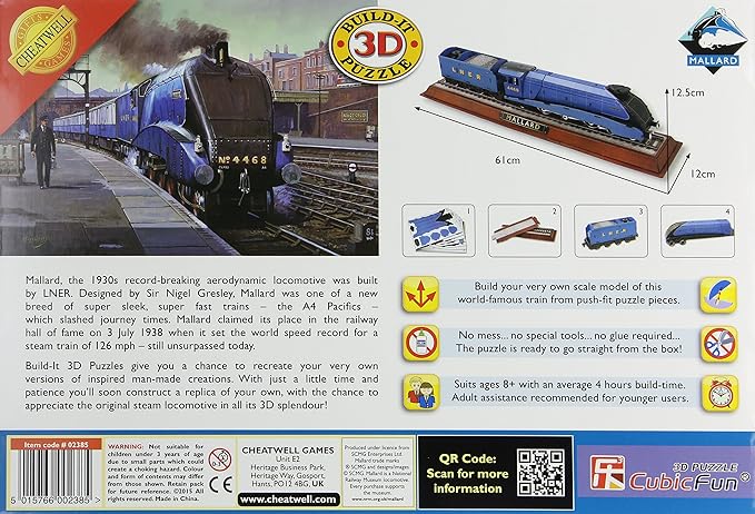 Cheatwell Games Mallard Build-It 3D Puzzle