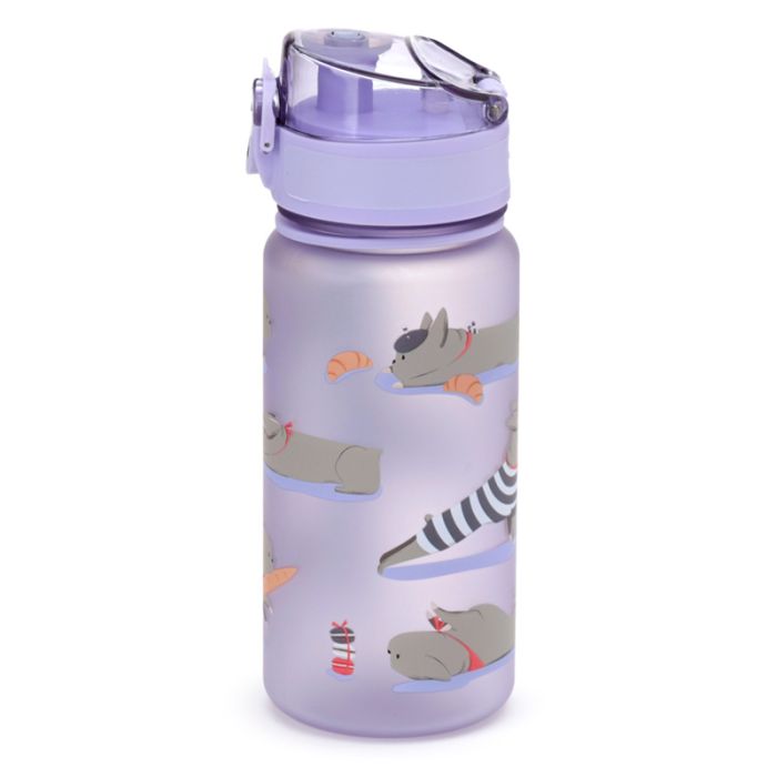 Bertrand the French Bulldog Pop Top 350ml Shatterproof Children's Bottle
