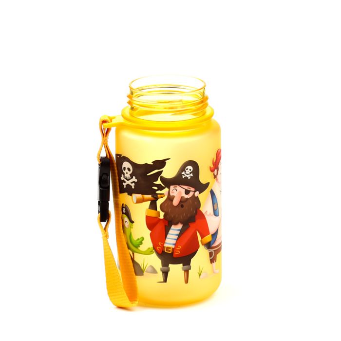 Jolly Rogers Pirates Pop Top Shatterproof Children's Bottle