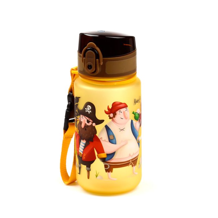 Jolly Rogers Pirates Pop Top Shatterproof Children's Bottle