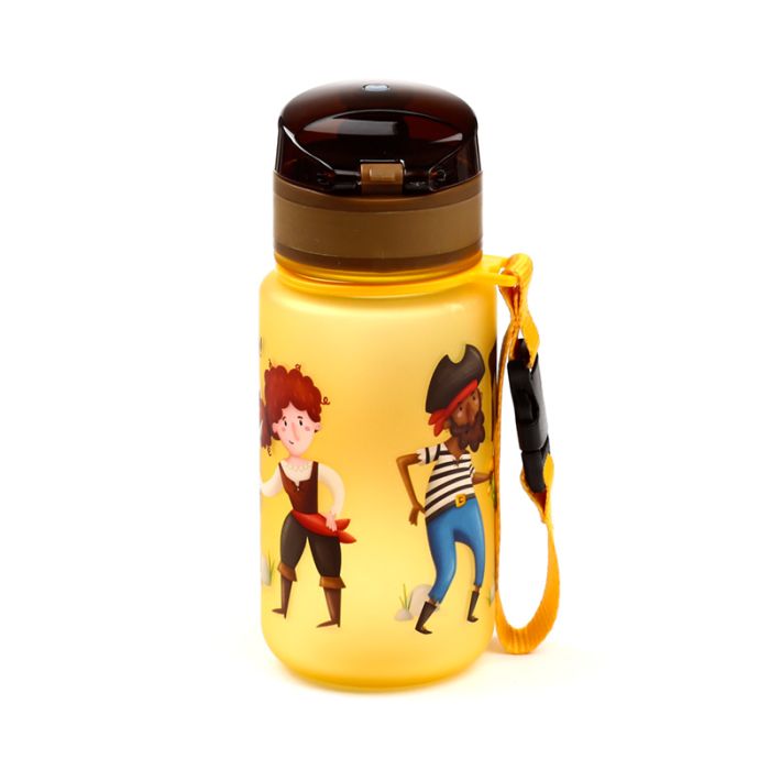 Jolly Rogers Pirates Pop Top Shatterproof Children's Bottle
