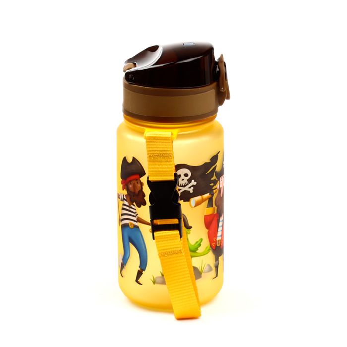 Jolly Rogers Pirates Pop Top Shatterproof Children's Bottle