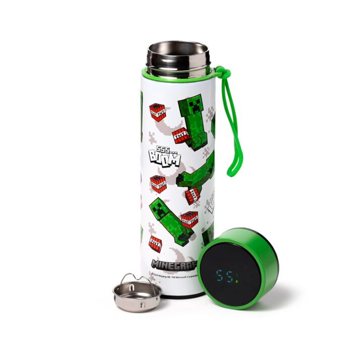 Minecraft SSS… BOOM Hot & Cold Digital Thermometer Bottle