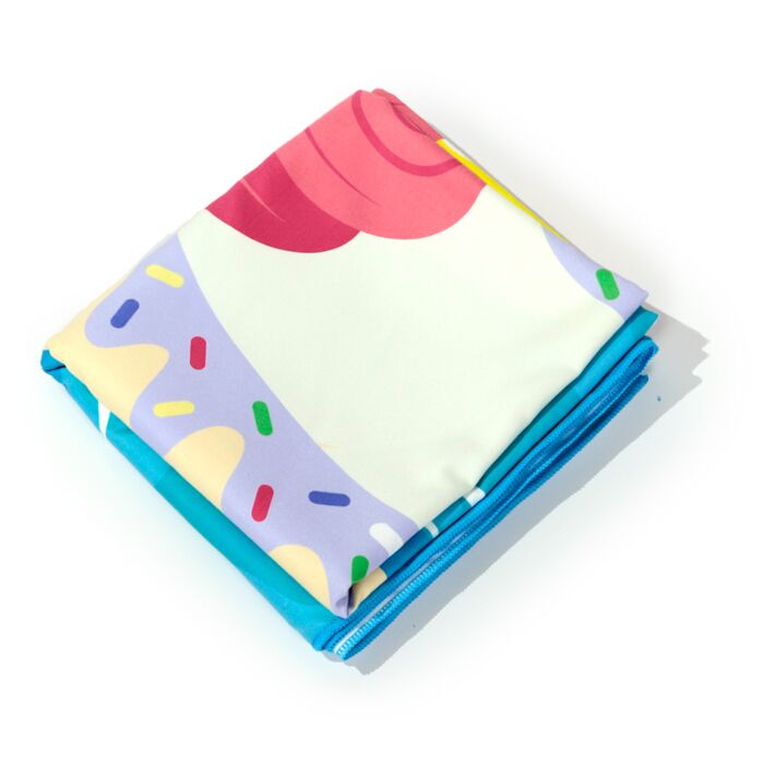 Vacation Vibes Unicorn Microfibre Beach Towel