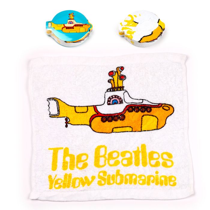 The Beatles Yellow Submarine Compressed Travel Towel