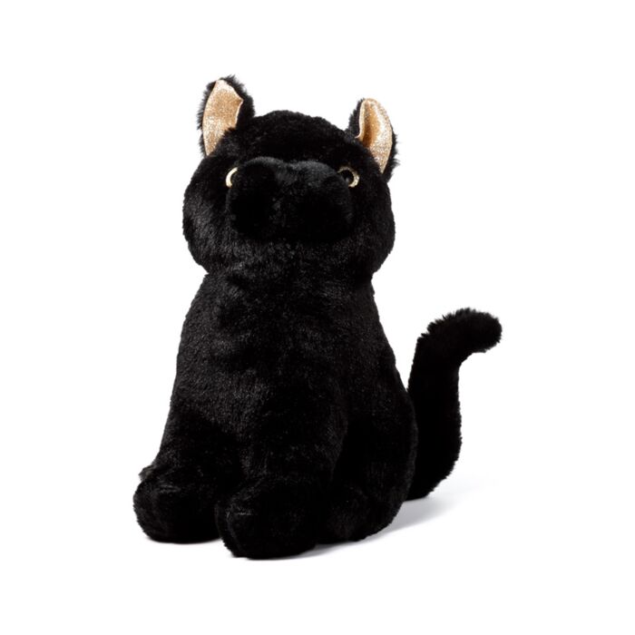 Black Cat Plush Door Stop