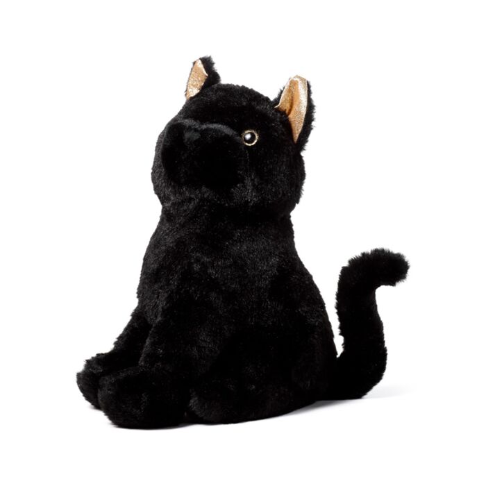 Black Cat Plush Door Stop