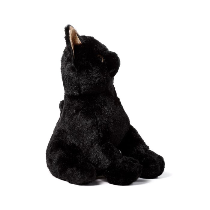 Black Cat Plush Door Stop