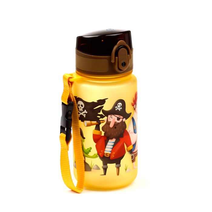 Jolly Rogers Pirates Pop Top Shatterproof Children's Bottle