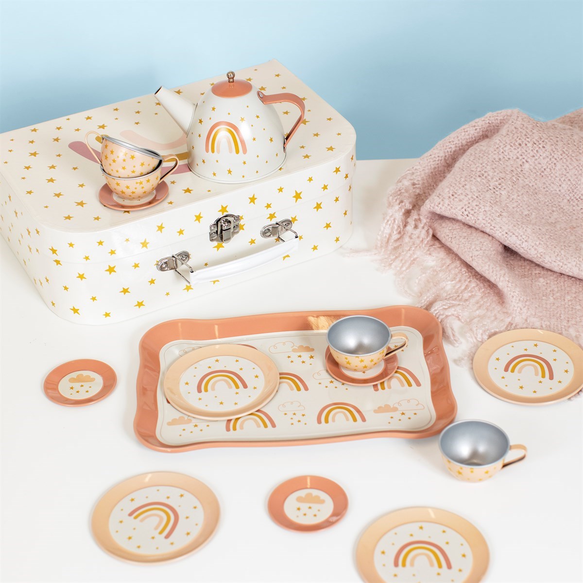 Earth Rainbow Kids' Tea set