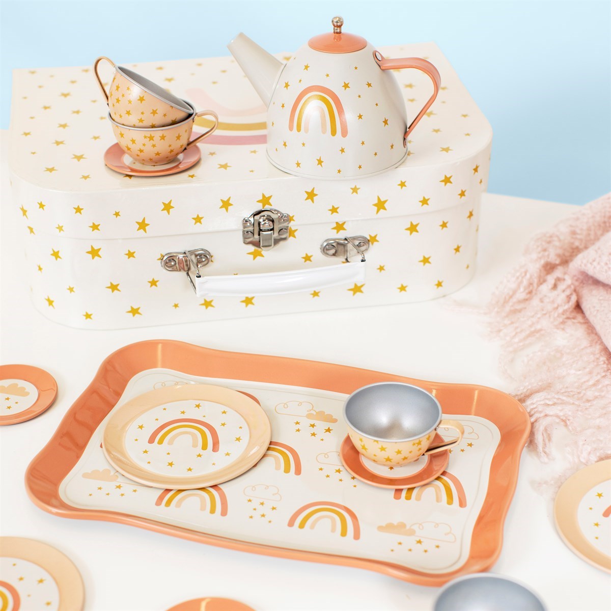 Earth Rainbow Kids' Tea set