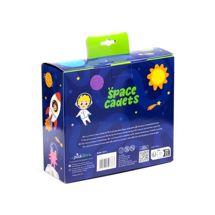 Puckator Space Cadet Lunch Box & Water Bottle Set
