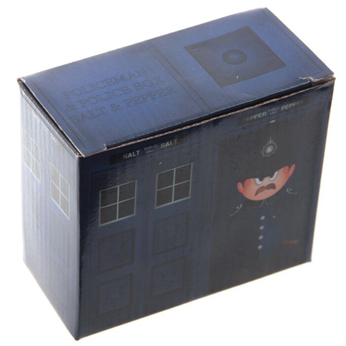 Policeman & Police Box Ceramic Salt & Pepper Set
