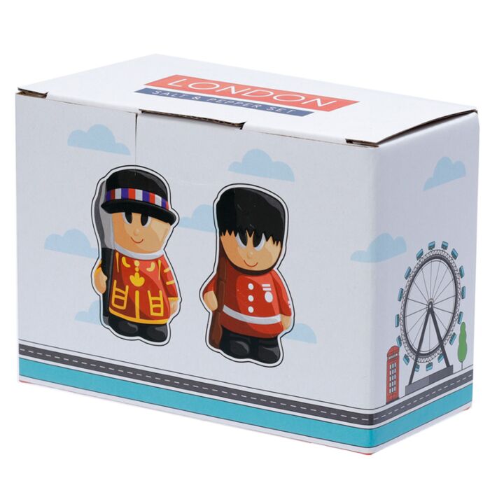 London Guardsman & Beefeater Ceramic Salt & Pepper Shakers
