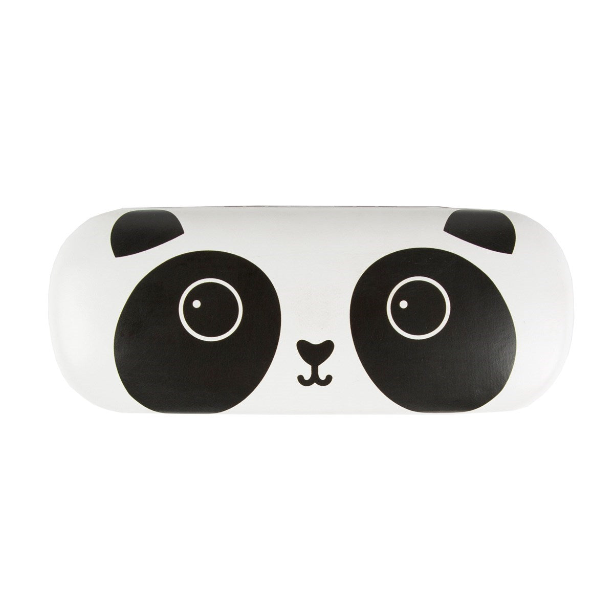 Sass & Belle Panda Glasses Case closed – front panda design view