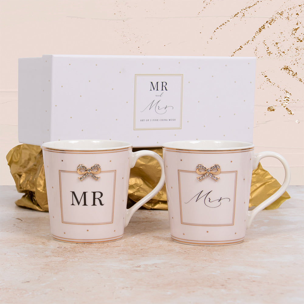 Mr and Mrs Mug Set