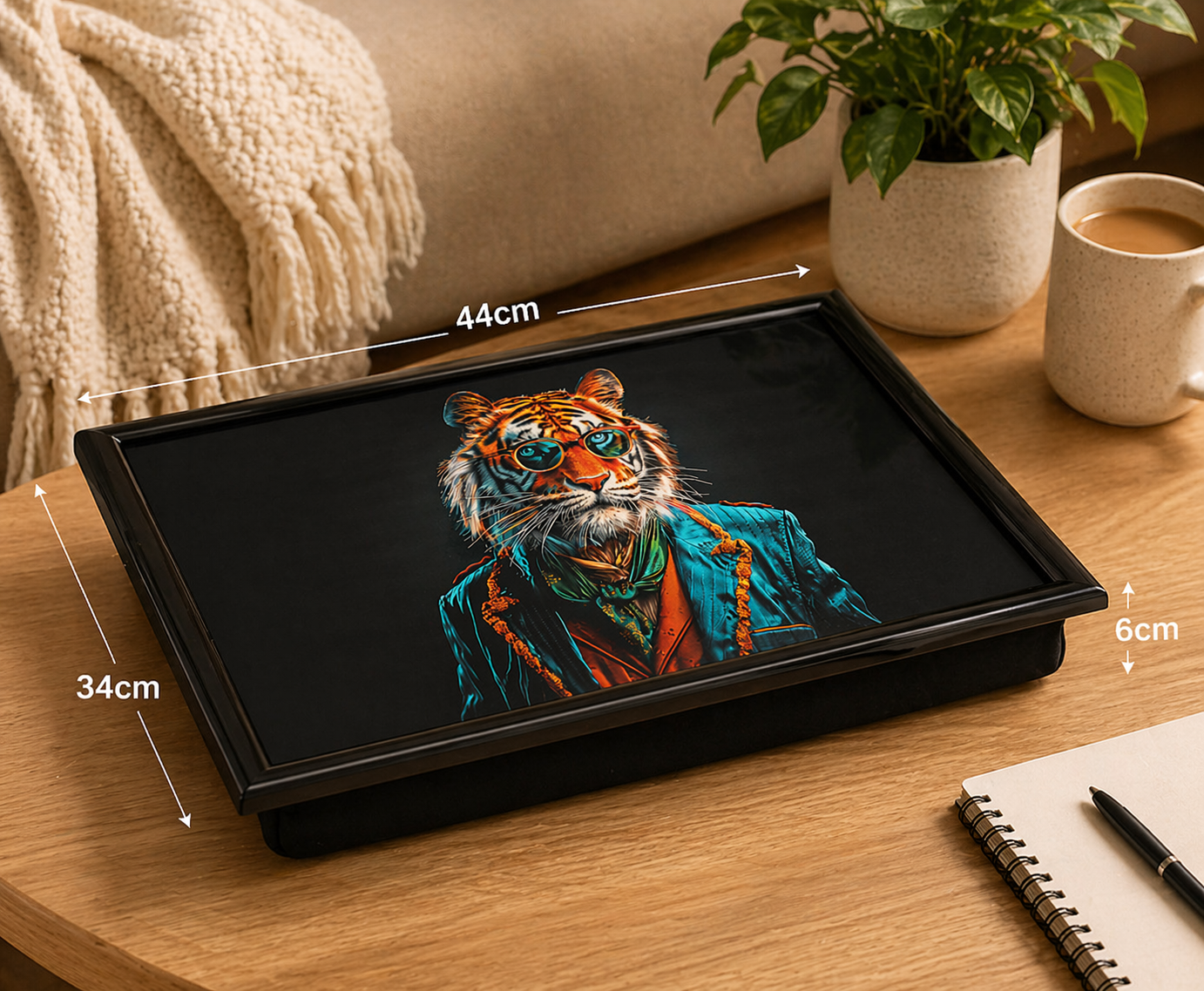 Urban Art Jungle Boogie Tiger Lap Tray