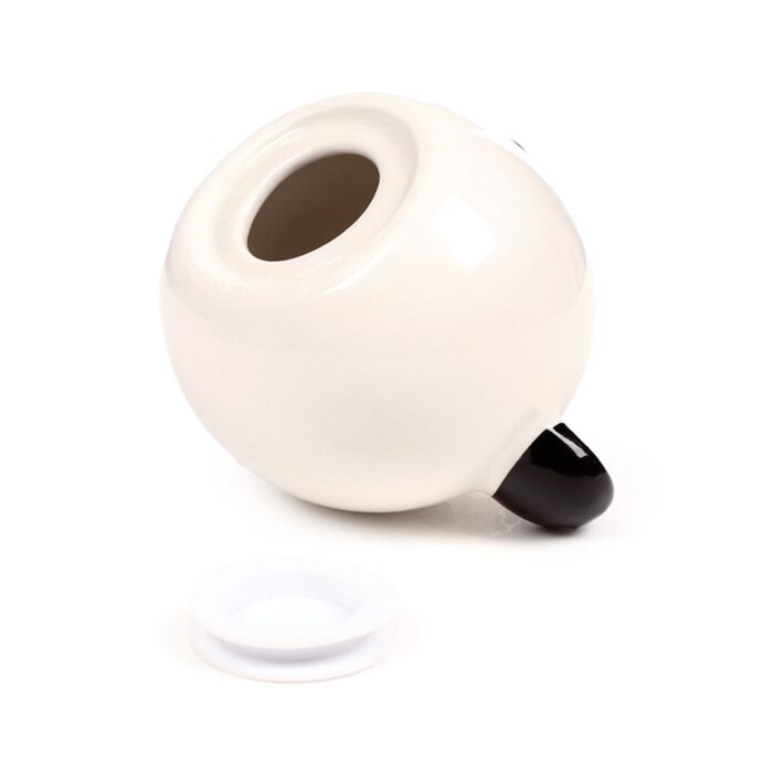 Panda Piggy Bank – Removable Stopper Underside View