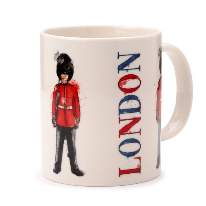 London Tour Guardsman Porcelain Mug