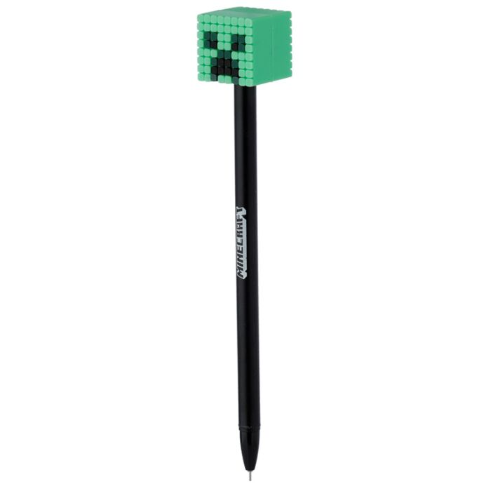 Set of 4 Minecraft Fine Tip Pens with Silicone Topper