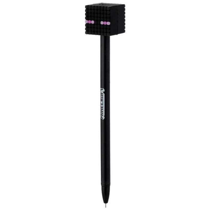 Set of 4 Minecraft Fine Tip Pens with Silicone Topper