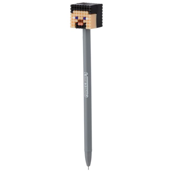 Set of 4 Minecraft Fine Tip Pens with Silicone Topper
