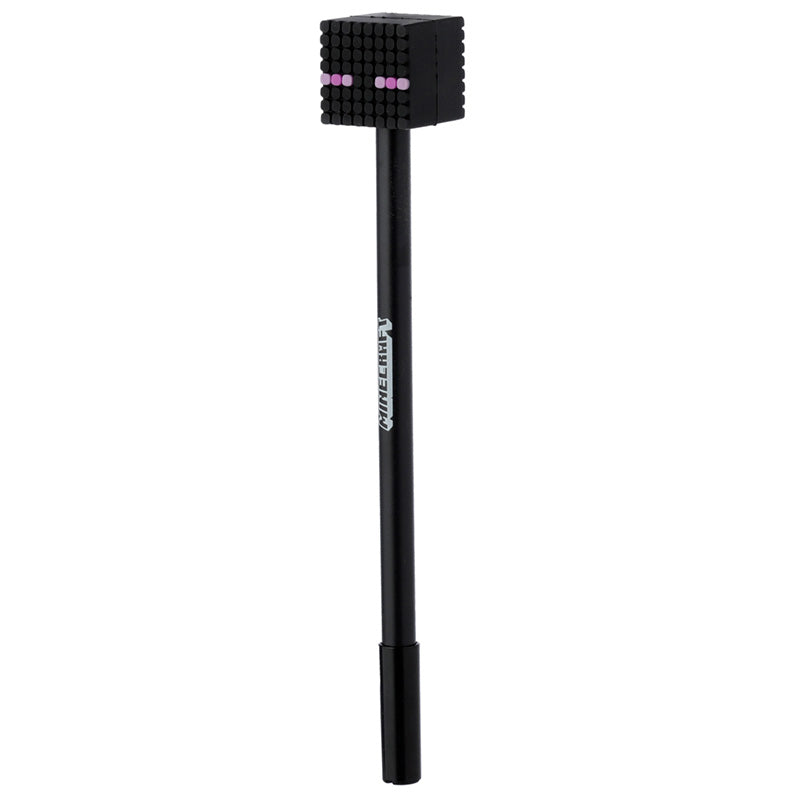 Minecraft Enderman topper pen – close-up view