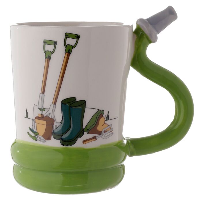 Garden Hose Shaped Handle Mug