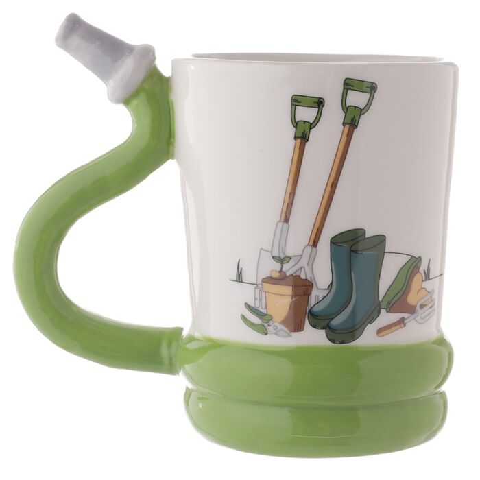 Garden Hose Shaped Handle Mug