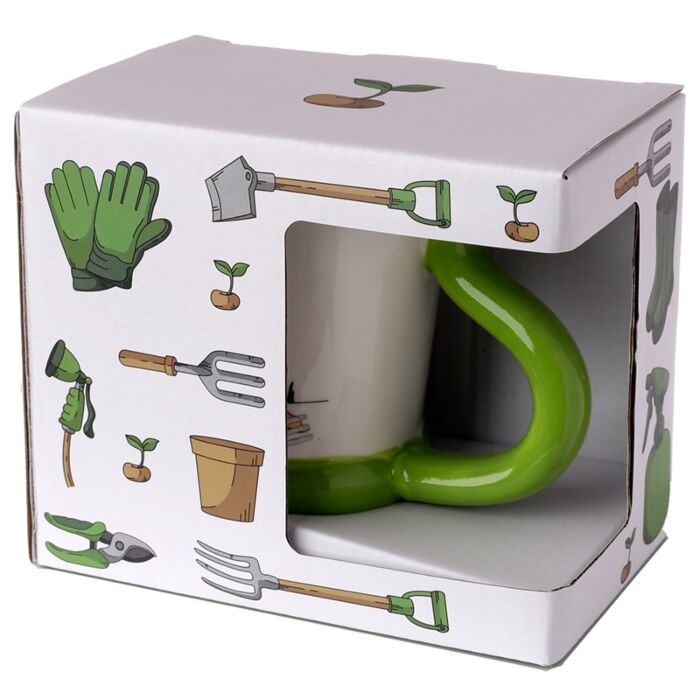 Garden Hose Shaped Handle Mug