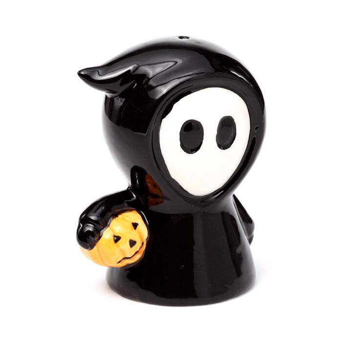 Skull Boy & Ghost Boy Ceramic Salt & Pepper Shakers
