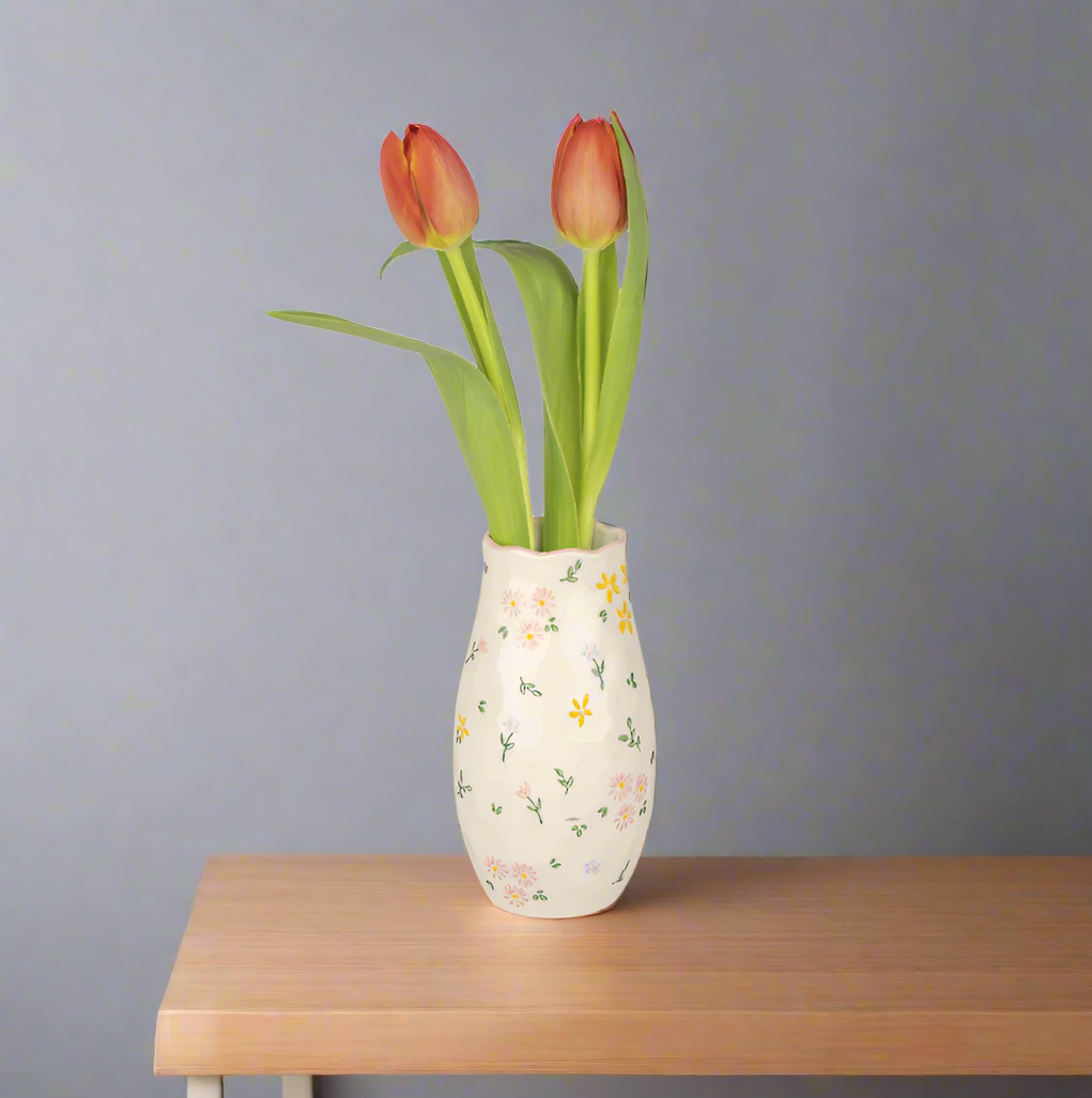 Ditsy Floral Vase