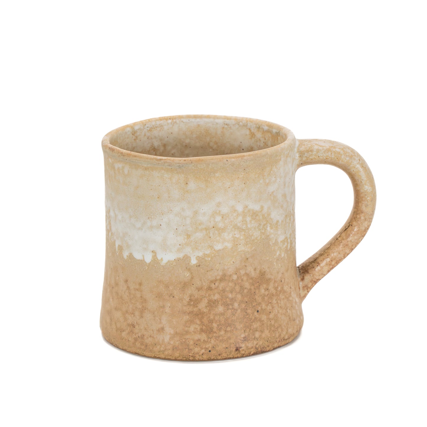 Sass & Belle Reactive Sand Stoneware Mug – Handmade Look, Relaxed Living Style