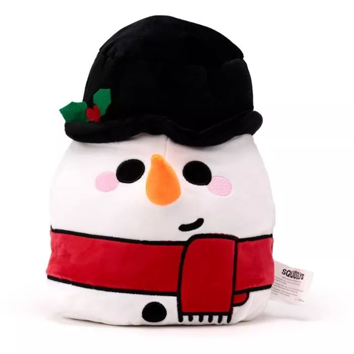 Squidglys Christmas Festive Friends Cole the Snowman Plush Toy
