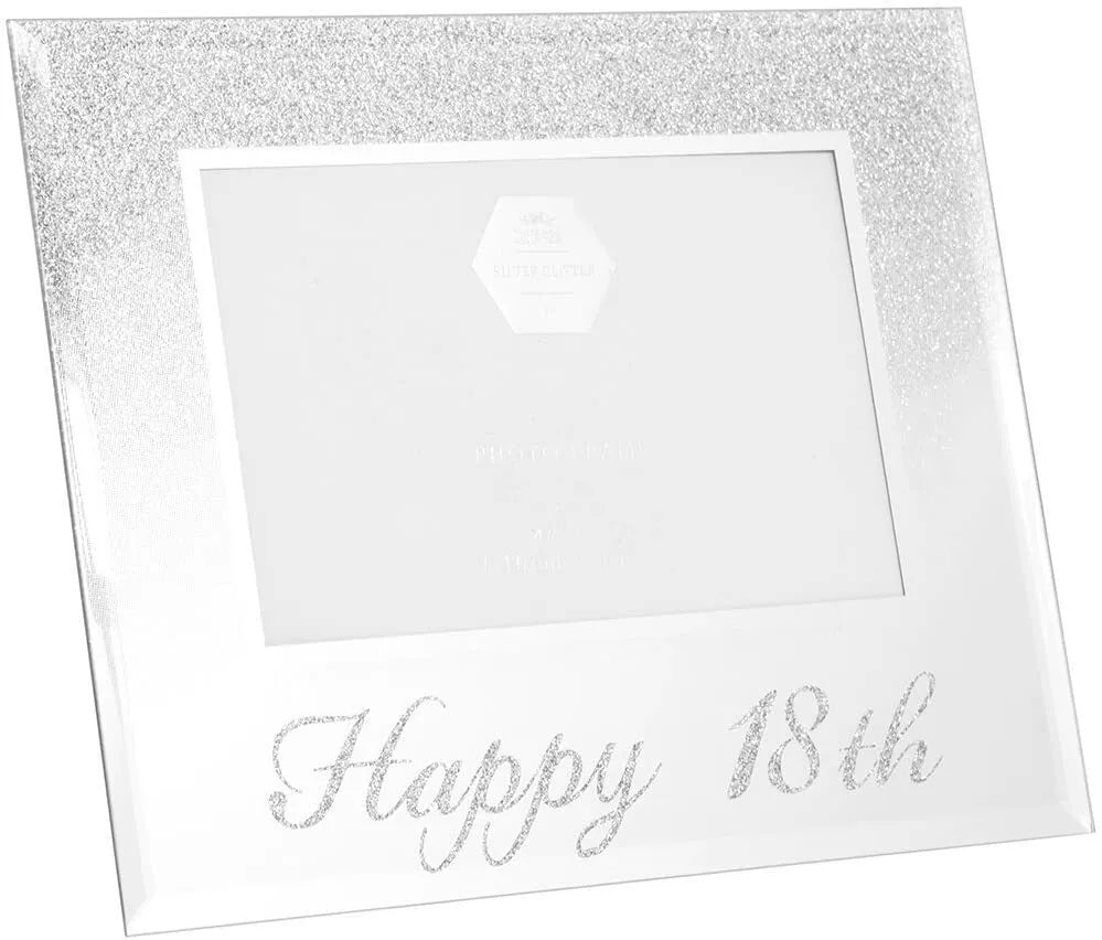 Happy 18th Birthday Silver Frame