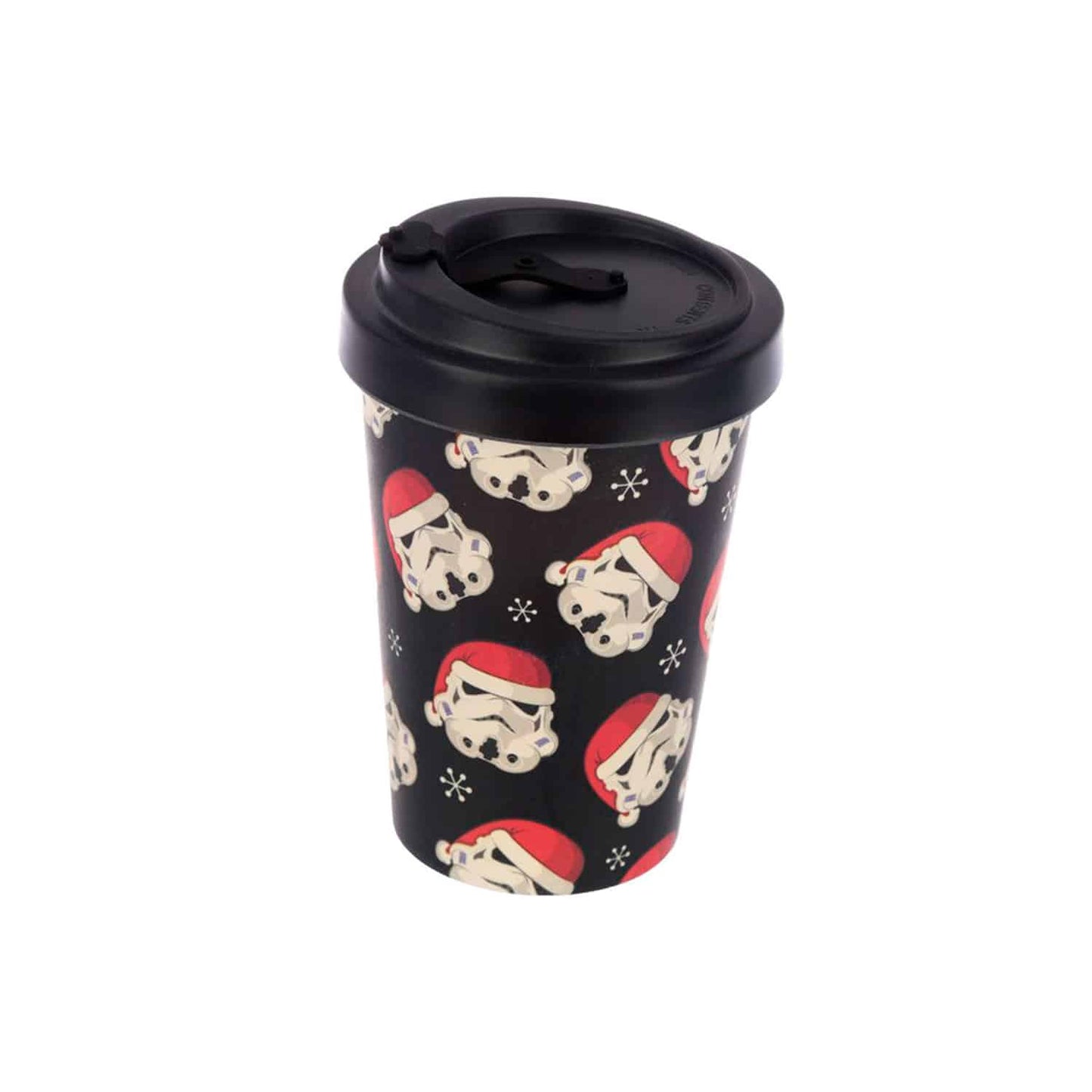 Stormtrooper Helmets Christmas Bamboo Travel Mug