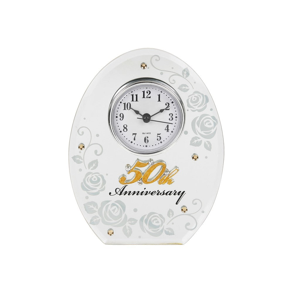 50th Anniversary Mirror Clock