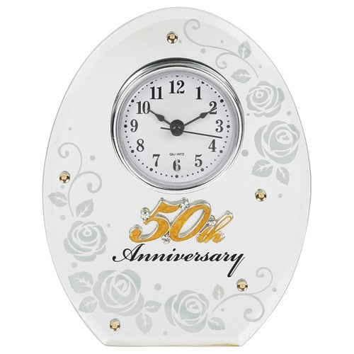 50th Anniversary Mirror Clock