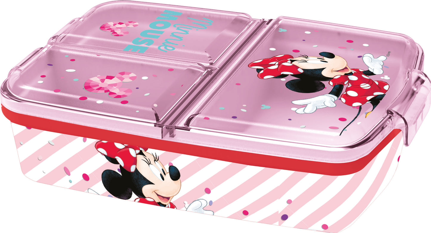 Minnie Mouse 3 Compartment Lunch Box