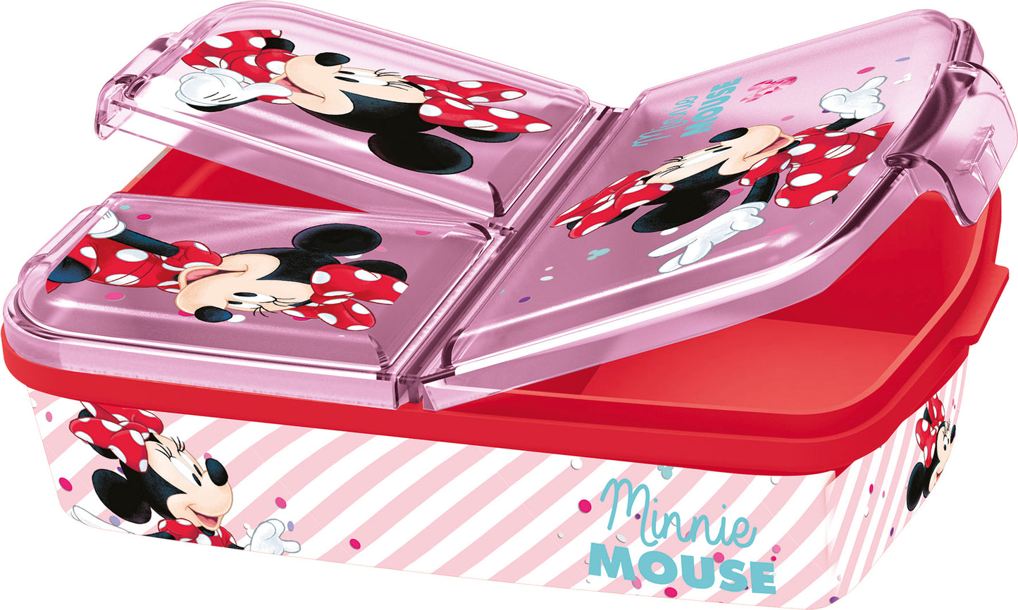 Minnie Mouse 3 Compartment Lunch Box