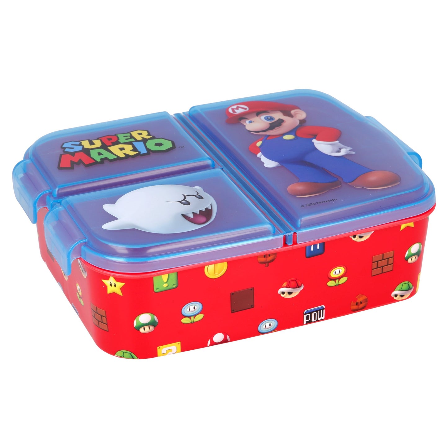 Super Mario 3 Compartment Lunch Box