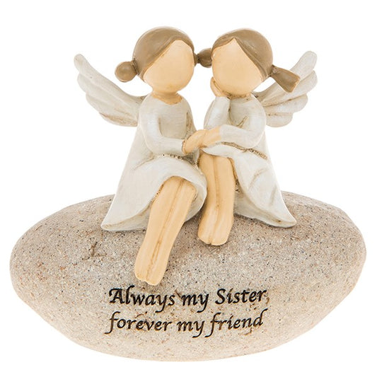 Always My Sister Forever My Friend Sentimental Pebble