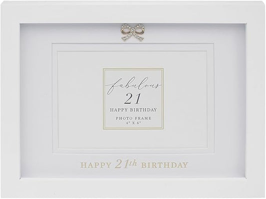 Happy Fabulous 21st Birthday 4'x6' Photo Frame